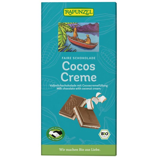 Schokolade Cocos Creme Vollmilch