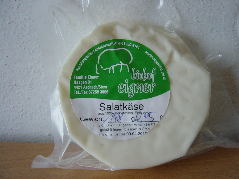 Salatkäse  Feta-ähnlich
