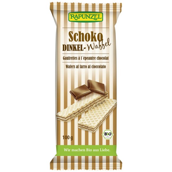 Dinkelwaffeln Schoko