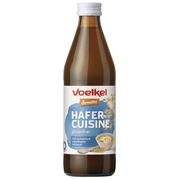 Hafer Cuisine in der Mehrweg Pfandflasche