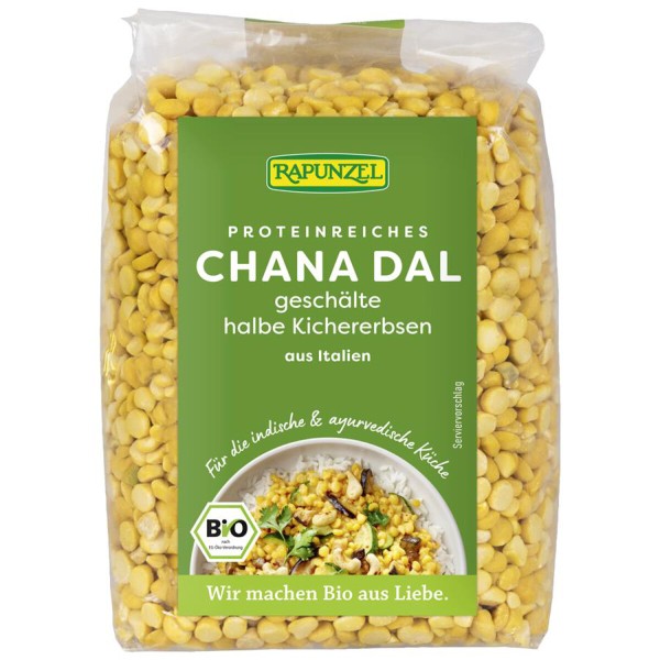 Chana Dal - Kichererbsen halb geschält
