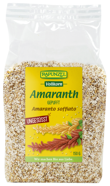 Amaranth gepufft