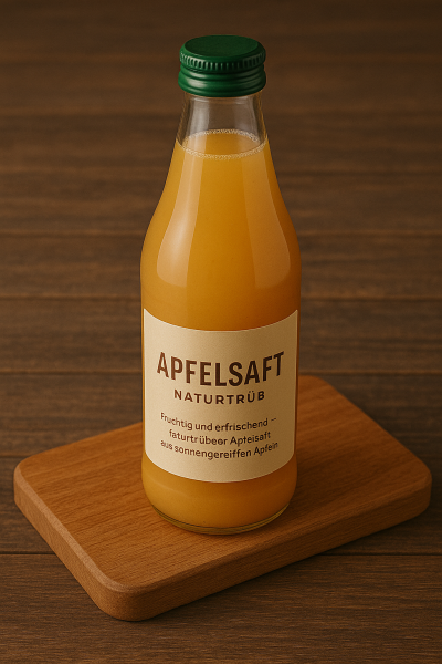 Apfelsaft Naturtrüb – Direkt gepresst