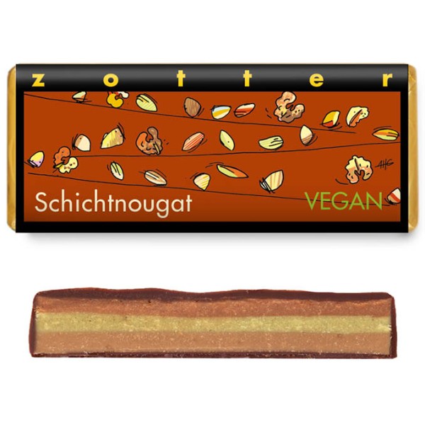 Schichtnougat