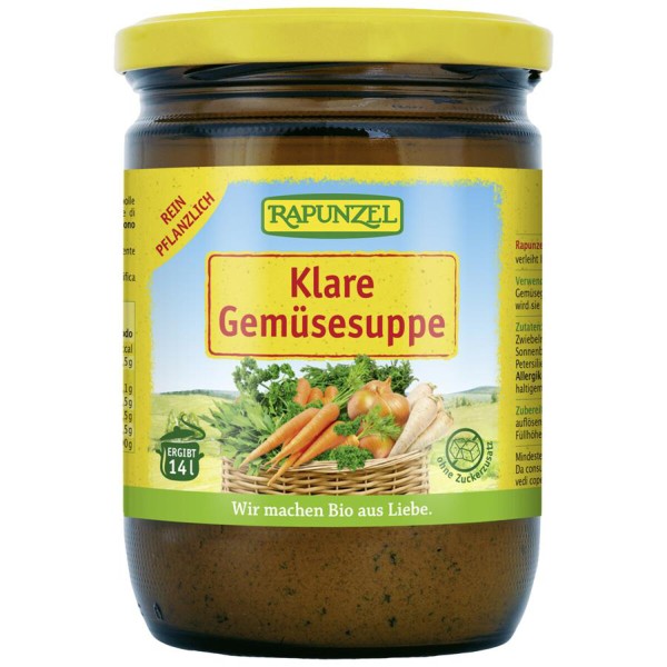 Klare Suppe mit Hefe