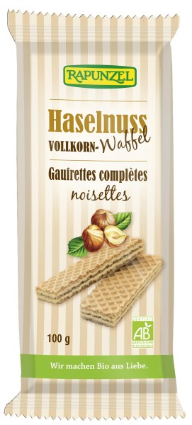 Dinkelwaffeln Haselnuss