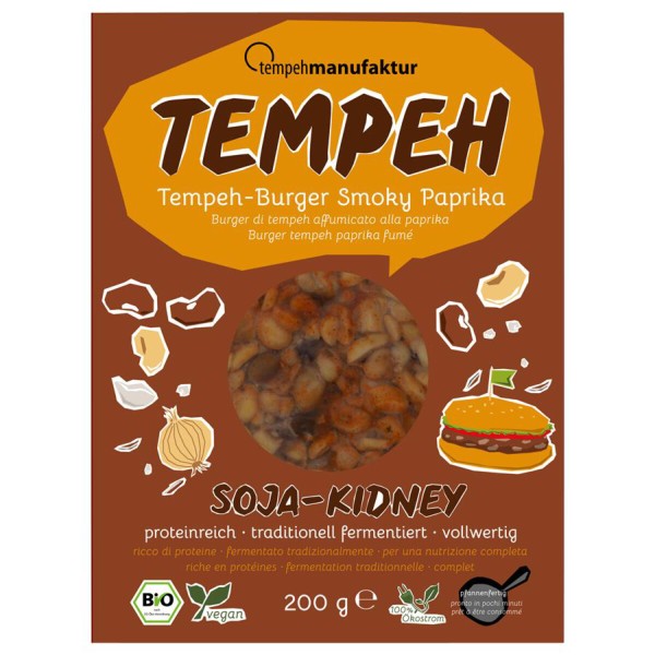 Tempeh Burger Smoky Paprika