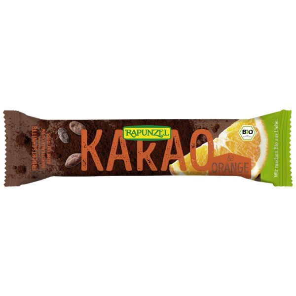 Fruchtschnitte Kakao-Orange
