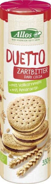 Duetto Doppelkekse Zartbitter 