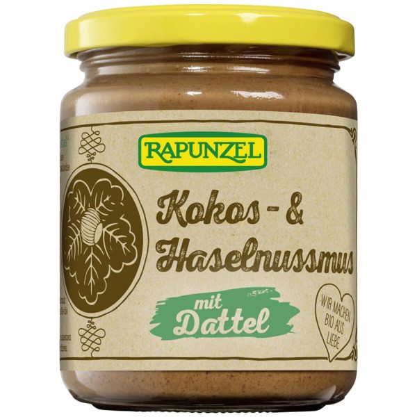 Kokos Haselnussmus (ohne Kakao)