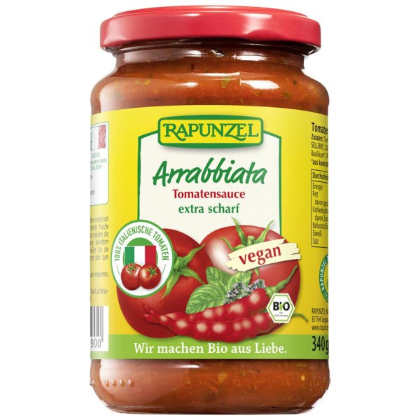 Tomatensauce Arrabbiata scharf