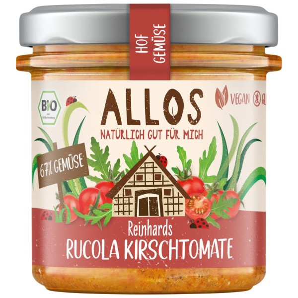 Aufstrich Kirschtomate-Rucola