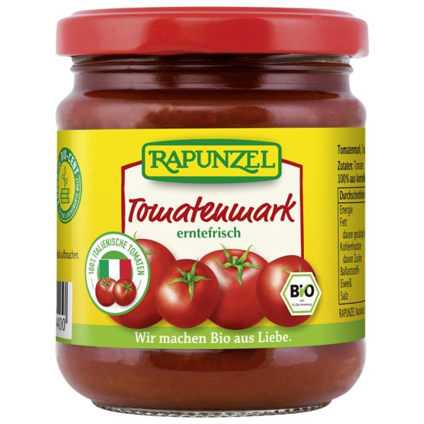 Tomatenmark im Glas