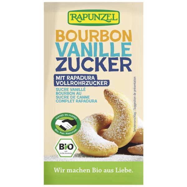 Vanillezucker Bourbon mit Vollrohrzucker