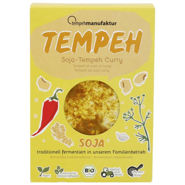 Tempeh  Curry aus Soja