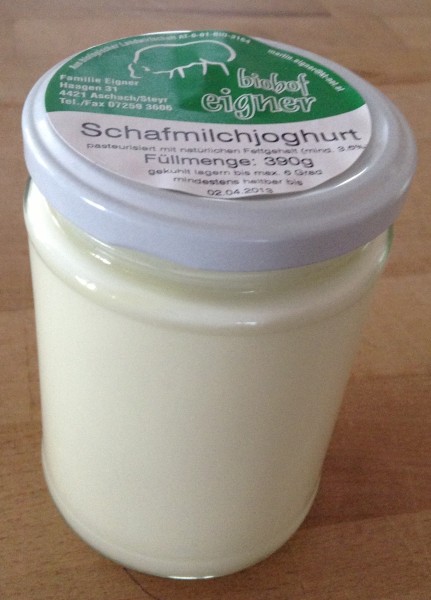 Schafmilchjoghurt natur