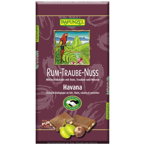 Schokolade Rum Traube Nuss