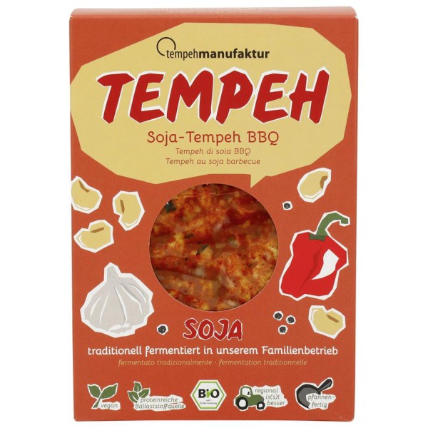 Tempeh BBQ aus Soja