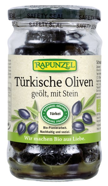 Oliven Türkische Art mit Stein