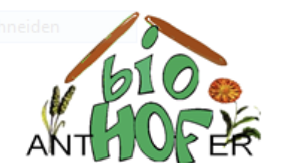 Logo: Anthofer Biohof