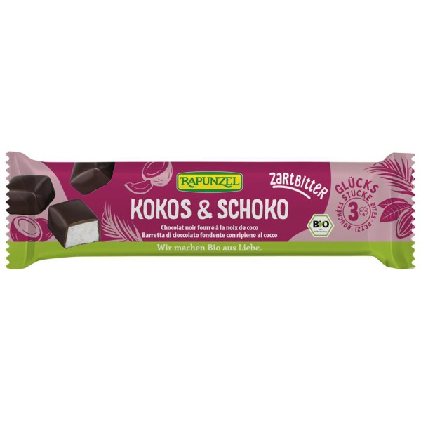 Kokos Happen Zartbitter