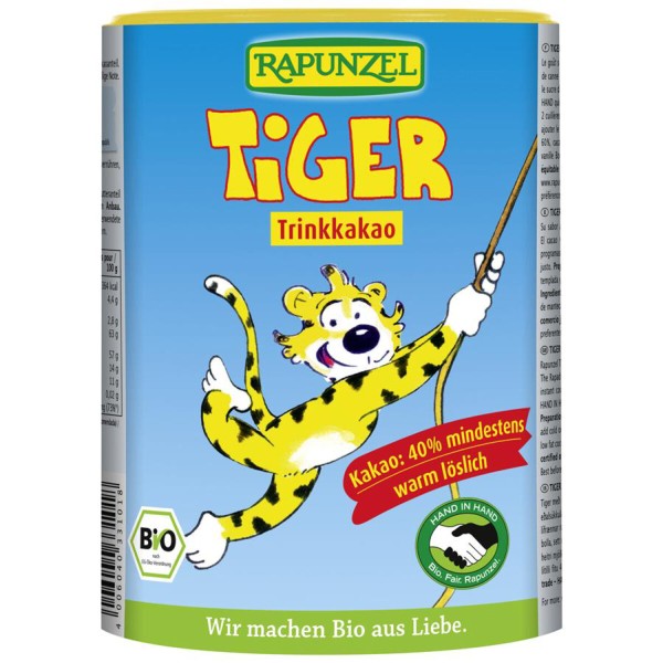 Trinkschokolade Tiger