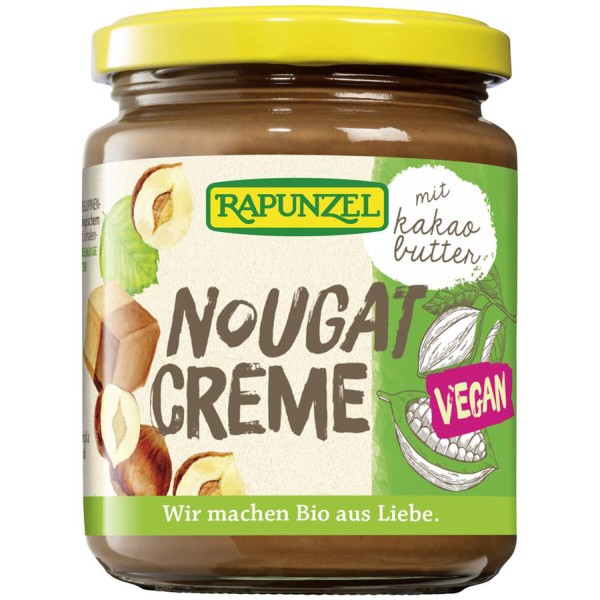 Nougat-Creme mit Kakaobutter 