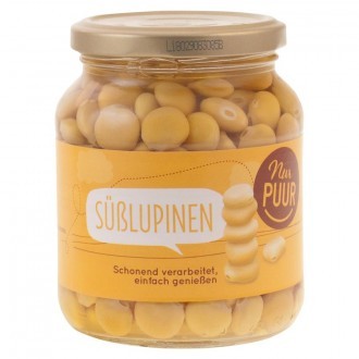 Süßlupinen im Glas, Demeter