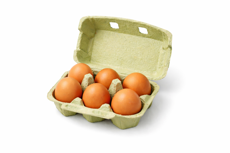 Eier - Karton - 6er